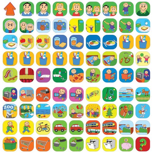 Morgenster uitbreiding - 81 pictogrammen Morgenster uitbreiding - 81 pictogrammen