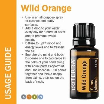 DōTERRA essential oils  Wild Orange Essential Oil 15 ml.