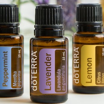 DōTERRA essential oils  Beginner's Trio - Lavendel, Citroen, Pepermunt