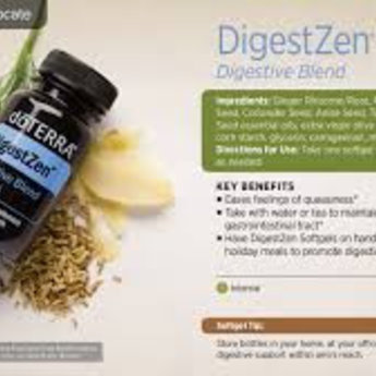 DōTERRA essential oils  DigestZen Softgels 60 pcs. Zengest