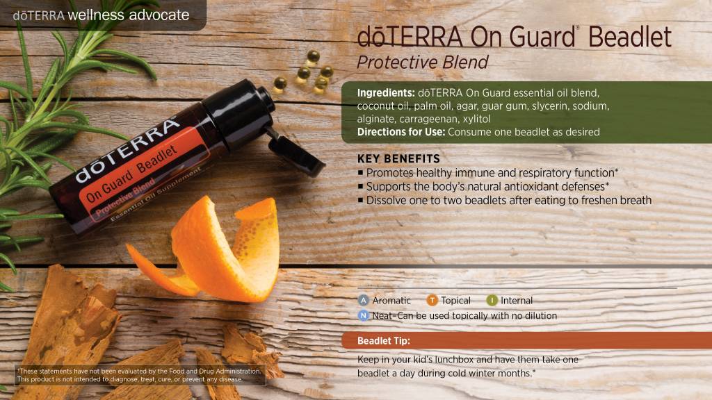 On Guard capsules + Peppermint capsules doTERRA Bliz Wellness