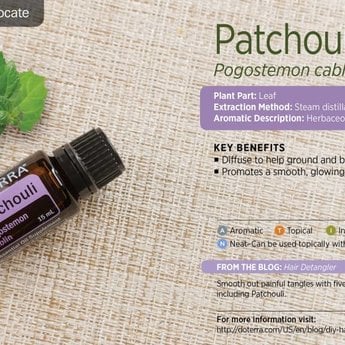 DōTERRA essential oils  Patchouli Essential Oil 15 ml.