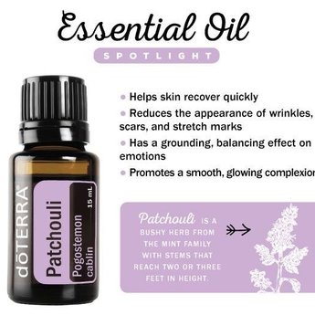 doTERRA Patchouli Essential Oil 15 ml. - Bliz Wellness