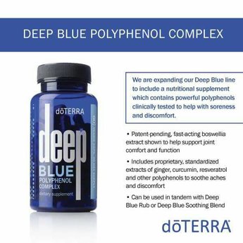 DōTERRA essential oils  Deep Blue Polyphenol Complex