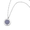 AromaLove Flower of Life aromanecklace Silver