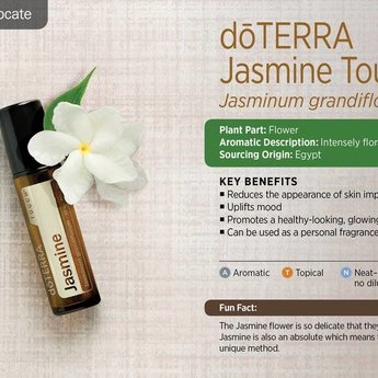 DōTERRA essential oils  Jasmijn Touch roller 10 ml.