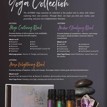 DōTERRA essential oils  Yoga Collection - Anchor - Arise - Align 5 ml.