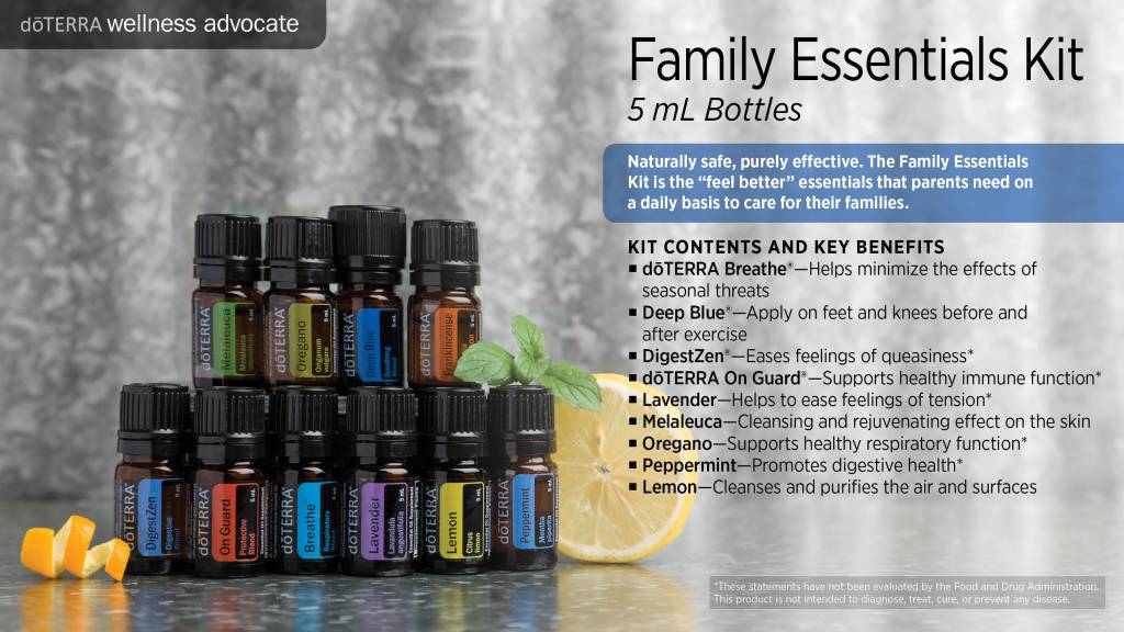 doTERRA Family Essentials Kit Bliz Wellness