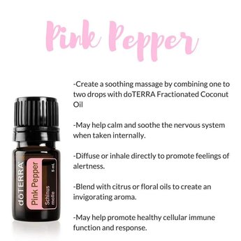 DōTERRA essential oils  Pink Pepper essentiële olie 5 ml. etherische olie
