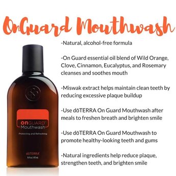 DōTERRA essential oils  On Guard Mouthwash 473 ml.