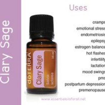 DōTERRA essential oils  Clary Sage Essential Oil 15 ml.