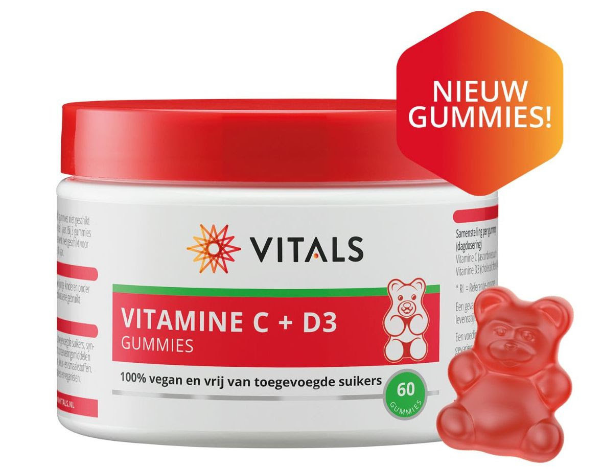 Vitamin D3 Gummies 60 pcs. (vegan) - Bliz Wellness