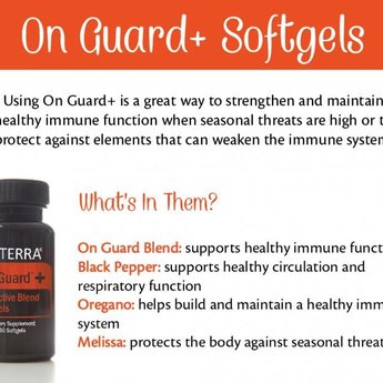 DōTERRA essential oils  On Guard+ Softgels 60 st.