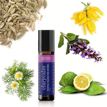 DōTERRA essential oils  ClaryCalm Roll On Essentiële Olie - Samenstelling voor Vrouwen tijdens hun Maandelijkse Cyclus