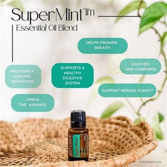 DōTERRA essential oils  SuperMint essentiële olie blend 15 ml. etherische olie