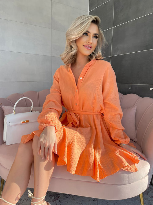 Sofia dress orange