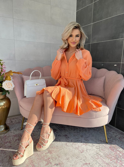 Sofia dress orange