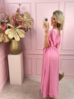 Polly maxi dress pink