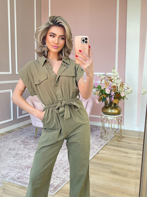 Molly jumpsuit army