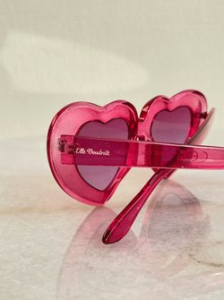Pink elle hearted sunnies