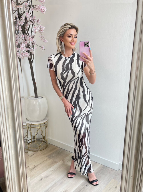 Kiki zebra dress