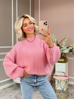Lieke sweater pink