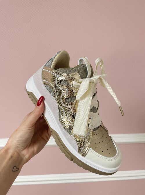 Katy sneaker gold