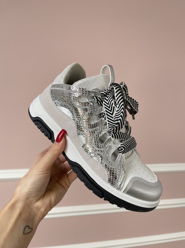 Katy sneaker silver