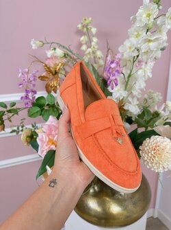 Marie loafers orange