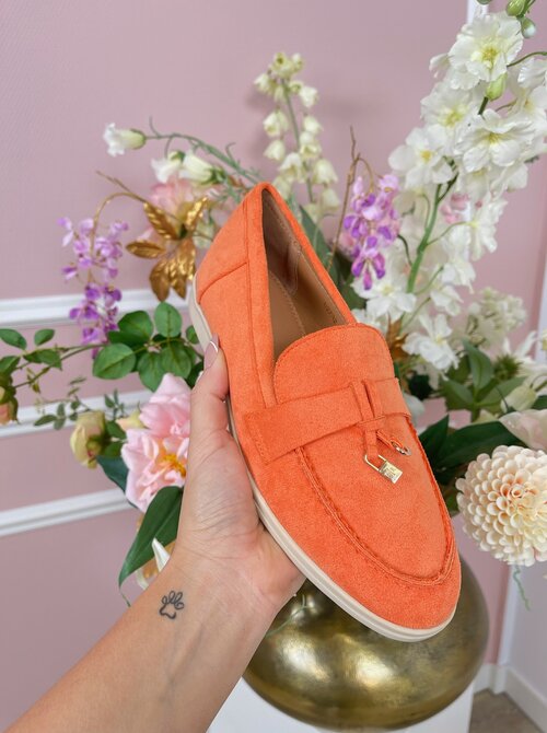 Marie loafers orange