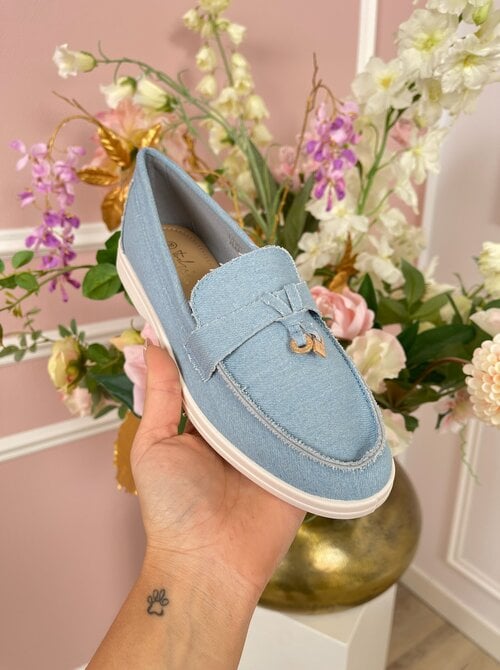 Marie loafers blue