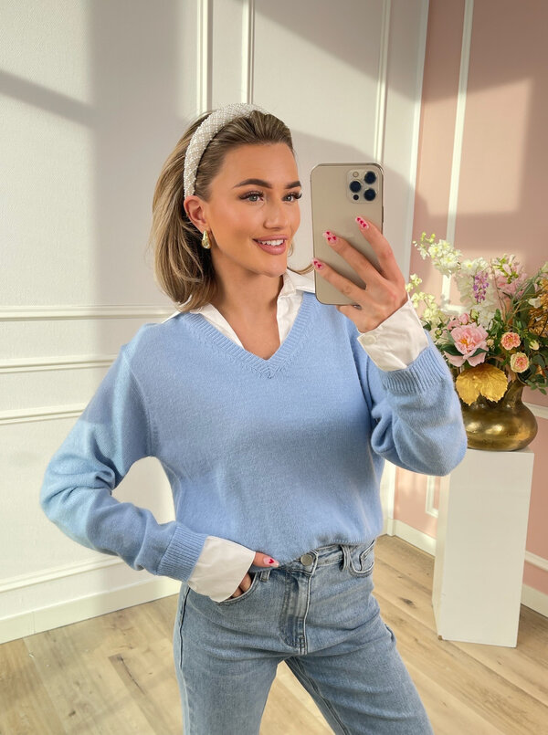 Millie sweater blue