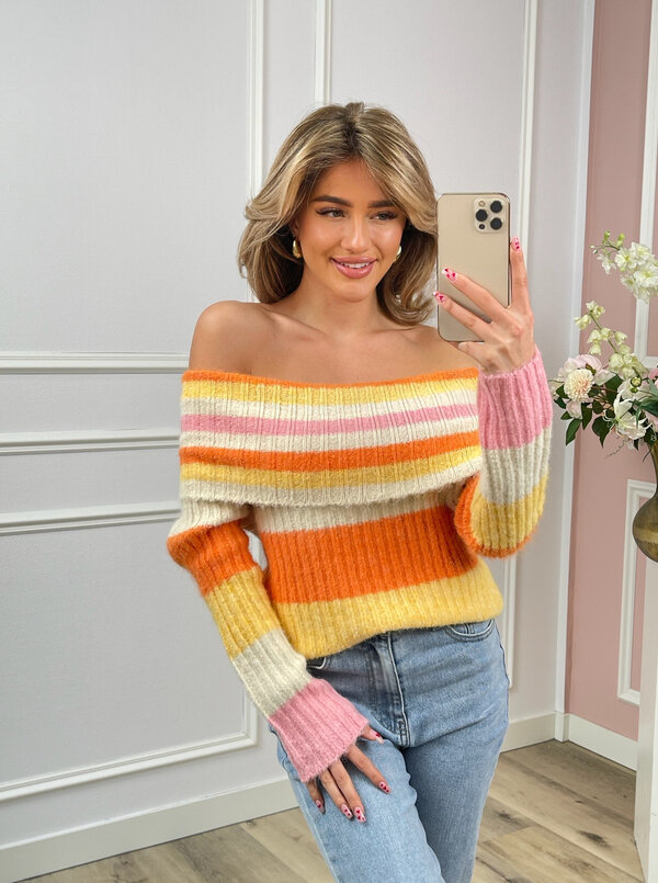 Ashley off shoulder sweater