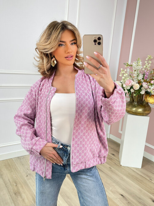 Jacket inspired pink