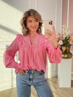 Cecilia blouse pink