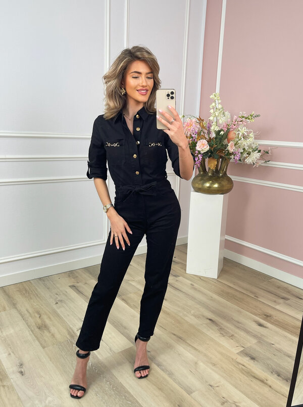 Nena jumpsuit black