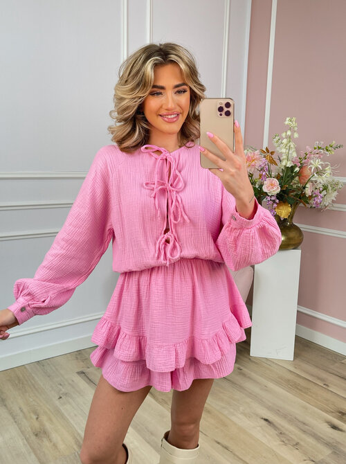 Julia playsuit baby pink