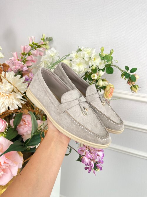 Marie loafers grey