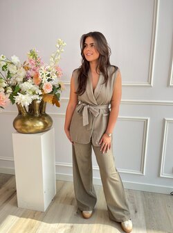 Jazzy suit taupe
