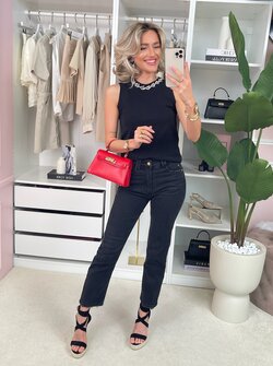 Black nathalie jeans