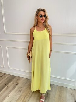 Zinnia maxi dress yellow