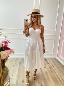 Airelle dress white