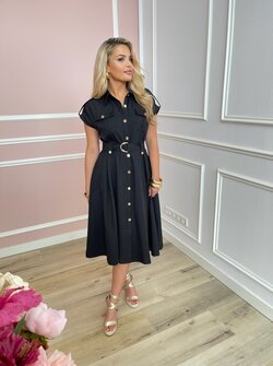 Evelina dress black