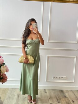 Nancy dress green