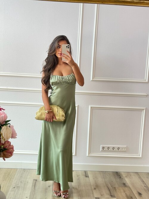 Nancy dress green