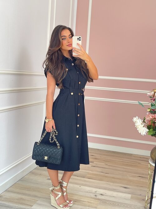 Evelina dress black