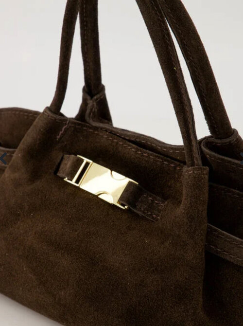 Sylvie bag brown suede