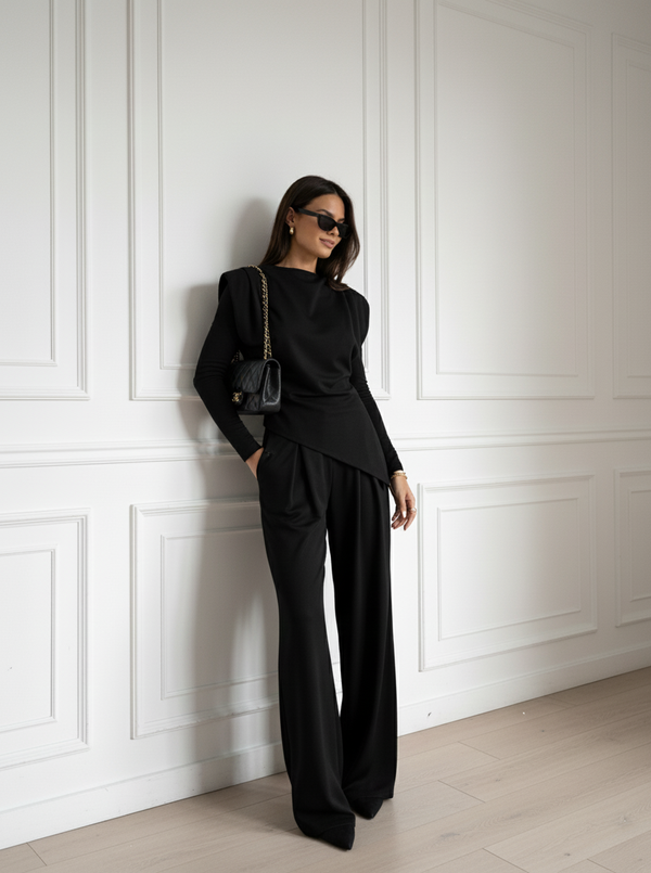 Julie set black longsleeve