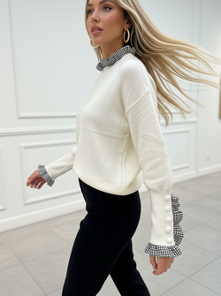 Cutie sweater creme Cutie sweater creme