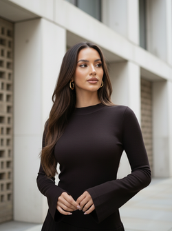 Romy dress brown Romy dress brown